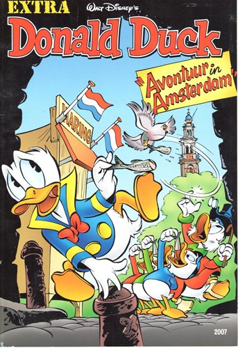 Donald Duck - Diversen  - Avontuur in Amsterdam, Softcover (Sanoma)