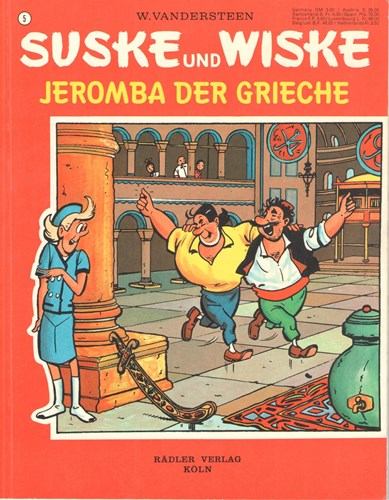 Suske en Wiske - Rädler verlag 5 - Jeromba der Grieche, Softcover (Rädler verlag)