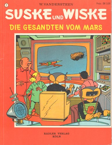 Suske en Wiske - Rädler verlag 2 - Die Gesandten vom Mars, Softcover (Rädler verlag)