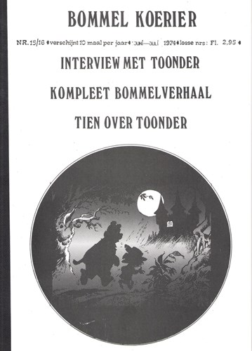 Bommelkoerier 15 - Interview met Toonder, Softcover (Bommelkoerier)
