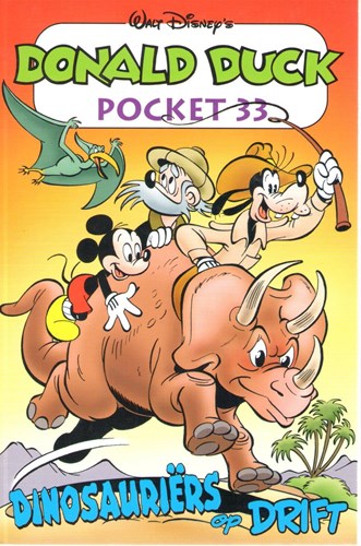 Donald Duck - Pocket 3e reeks 33 - Dinosauriërs op drift, Softcover (Sanoma)