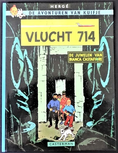 Kuifje - dubbelalbums - ECI  - Vlucht 714 - De juwelen van Bianca Castafiore, Hardcover (Casterman)