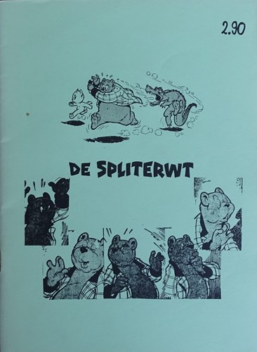 Bommel en Tom Poes - Illegale uitgaven  - De spliterwt, Softcover (Onbekend)