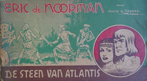 Eric de Noorman - Nederlands oblong reeks 1 - De steen van Atlantis, Softcover (Het kasteel van Aemstel)