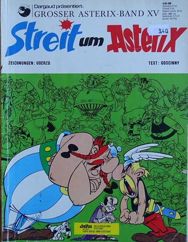 Asterix - Anderstalig/Dialect  - Streit um Asterix, Softcover (Delta verlag)