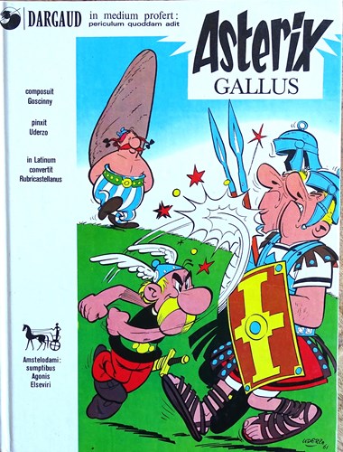Asterix - Latijn 1 - Asterix Gallus, Hardcover, Eerste druk (1974) (Ehapa)