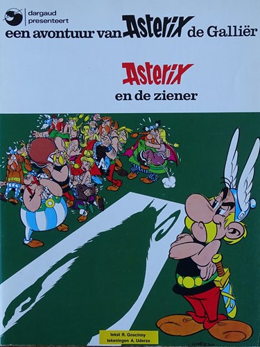 Asterix 19 - Asterix en de ziener, Softcover, Eerste druk (1974) (Amsterdam Boek)