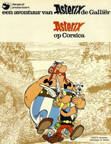 Asterix 20 - Asterix op Corsica, Softcover, Eerste druk (1975) (Amsterdam Boek)