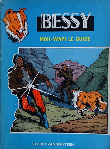 Bessy - Anderstalig 54 - Moh-Wapi le guide, Softcover, Eerste druk (1964) (Studio Vandersteen)