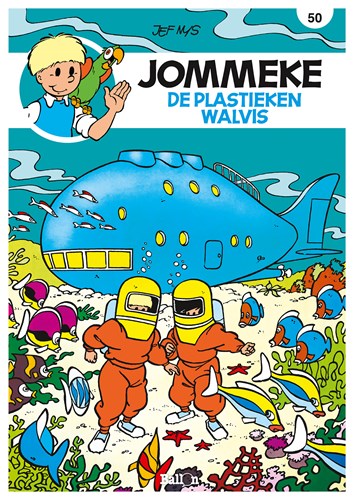 Jommeke 50 - De plastieken walvis, Softcover, Jommeke - Relook (Ballon)