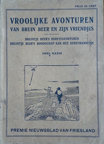 Bruintje Beer 33 - Bruintje Beer's herfstavonturen - Boodschap aan het kerstmannetje, Softcover (Nieuwsblad van Friesland)