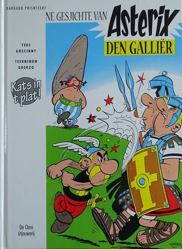 Asterix - Anderstalig/Dialect  - Ne gesjichte van Asterix den Galliër, Hardcover, Eerste druk (1997) (De oare útjouwerij)