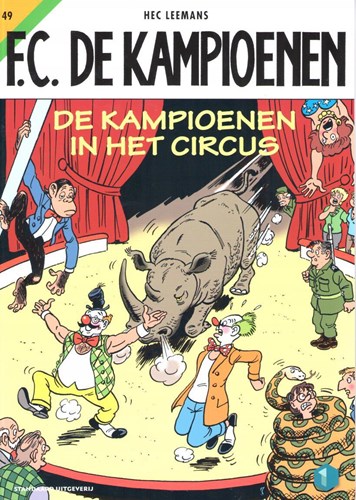 F.C. De Kampioenen 49 - De kampioenen in het circus 