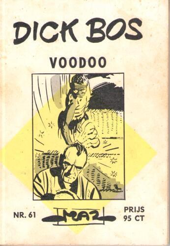 Dick Bos - Maz beeldbibliotheek 61 - Voodoo, Softcover, Eerste druk (1966) (Maz-Beeldbibliotheek)