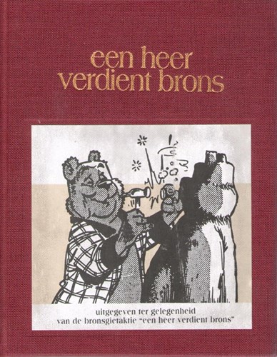 Bommel en Tom Poes  - Een heer verdient brons, Hardcover, Eerste druk (1998) (Genootschap Heren van Stand)