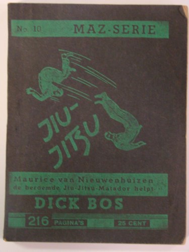 Dick Bos - Ten Hagen 10 - Jiu-Jitsu, Softcover, Eerste druk (1942), Ten Hagen - 1e serie (Ten Hagen)