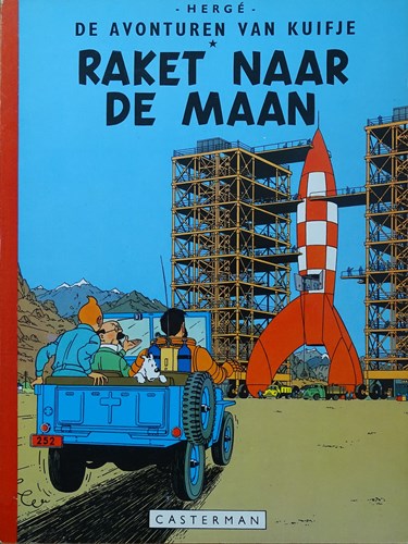 Kuifje 15 - Raket naar de maan, Sc+linnen rug, Kuifje - Casterman SC linnen rug (Casterman)