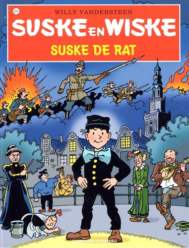 Suske en Wiske 319 - Suske de Rat, Softcover, Vierkleurenreeks - Softcover (Standaard Uitgeverij)