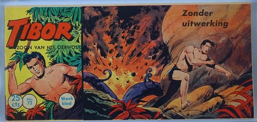 Tibor - Zoon van het Oerwoud 73 - Zonder uitwerking, Softcover, Eerste druk (1960) (Metropolis)