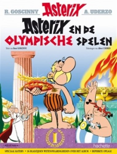 Asterix 12 - Asterix en de olympische spelen, Sc-speciale-editie, Asterix en Obelix - Speciale editie (Hachette)