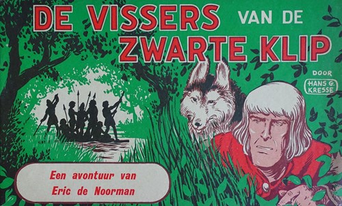 Eric de Noorman - Nederlands oblong reeks 49 - De vissers van de Zwarte Klip, Softcover, Eerste druk (1961) (De Tijd)