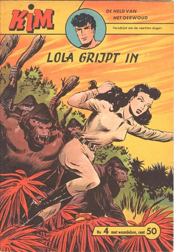 Kim 4 - Lola grijpt in, Softcover (Metropolis)