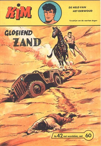 Kim 42 - Gloeiend zand, Softcover (Metropolis)