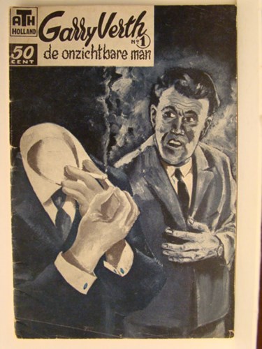Garry Verth 1 - De onzichtbare man, Softcover, Eerste druk (1960) (A. Teeuwen)