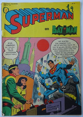 Superman en Batman (1970) 19 - Misdaad op Krypton, Softcover (Interpresse)