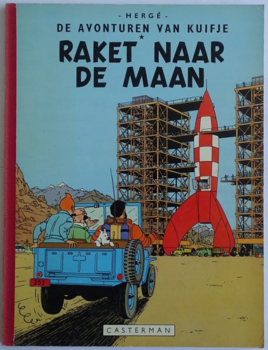 Kuifje 15 - Raket naar de maan, Sc+linnen rug, Kuifje - Casterman SC linnen rug (Casterman)