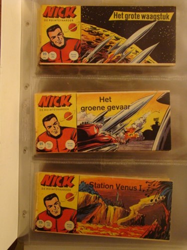 Nick, de ruimtevaarder 27 - Het groene gevaar, Softcover, Eerste druk (1961) (Metropolis)