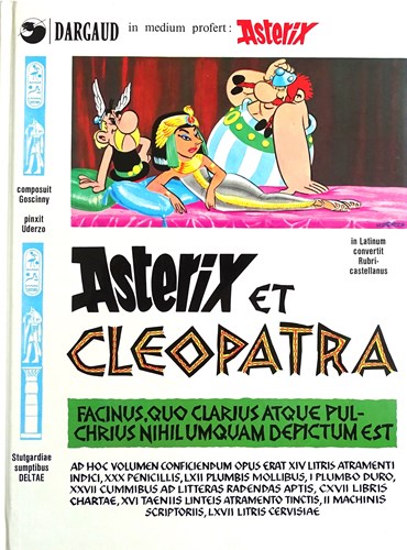 Asterix - Latijn 6 - Asterix et Cleopatra, Hardcover (Delta verlag)
