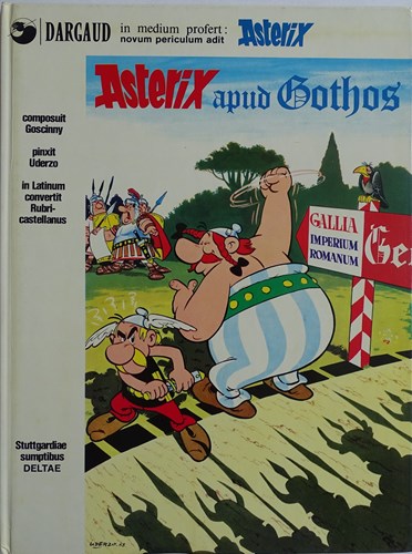 Asterix - Latijn 3 - Asterix apud Gothos, Hardcover (Delta verlag)