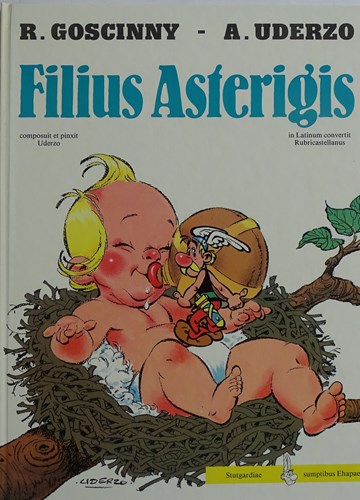 Asterix - Latijn 12 - Filius Asterigis, Hardcover (Ehapa)