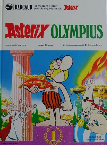 Asterix - Latijn 15 - Asterix Olympius, Hardcover (Delta verlag)