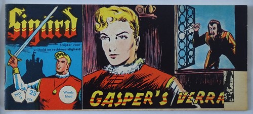 Sigürd - Strijder Voor vrijheid en rechtvaardigheid 5 - Casper`s verraad, Softcover, Eerste druk (1962) (Metropolis)