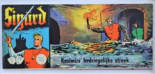Sigürd - Eerste reeks 31 - Kasimirs bedriegelijke streek, Softcover, Eerste druk (1960) (Metropolis)