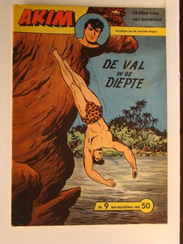 Akim - Held van het oerwoud, de 9 - De val in de diepte, Softcover (Walter Lehning)