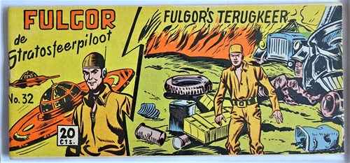 Fulgor 32 - Fulgors terugkeer, Softcover, Eerste druk (1954) (Walter Lehning)