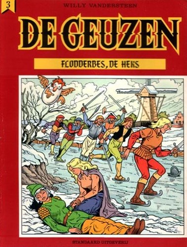 Geuzen, de 3 - Flodderbes, de heks, Softcover, Eerste druk (1986) (Standaard Uitgeverij)