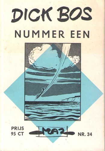 Dick Bos - Maz beeldbibliotheek 34 - Nummer een, Softcover, Eerste druk (1964) (Maz-Beeldbibliotheek)