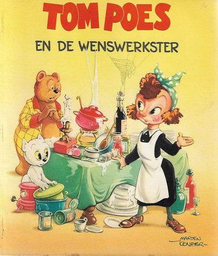 Bommel en Tom Poes - Volkskrant/Muinck 7 - Tom Poes en de wenswerkster, Softcover, Eerste druk (1953) (De Muinck & co)