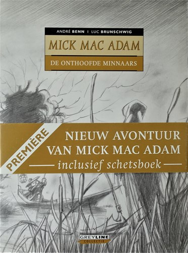Mick Mac Adam - Greyline collectie  - De onthoofde minnaars, Luxe (Arcadia)
