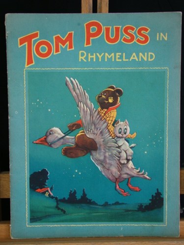 Bommel en Tom Poes - Anderstalig  - Tom Puss, Rhymeland, Softcover, Eerste druk (1948) (Birn Brothers)