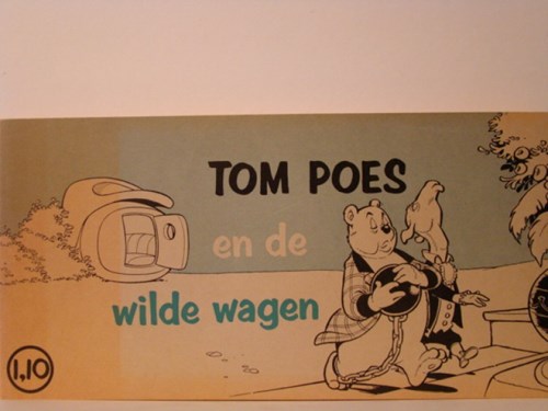Bommel en Tom Poes - Vaderland reeks 1 - Tom Poes en de wilde wagen, Softcover (Onbekend)