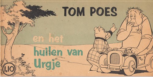 Bommel en Tom Poes - Vaderland reeks 3 - Tom Poes en het huilen van Urgje, Softcover, Eerste druk (1967) (Het Vaderland)