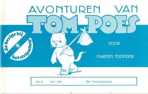 Bommel en Tom Poes - Stripschap serie 6 - Het verdwijneiland, Softcover, Eerste druk (1975) (De Bezige Bij)