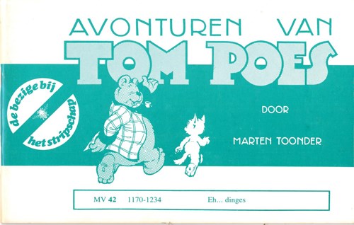 Bommel en Tom Poes - Stripschap serie 42 - Eh...dinges, Softcover, Eerste druk (1978) (De Bezige Bij)