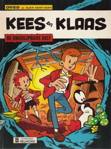 Kees en Klaas 1 - De ongrijpbare dief, Softcover, Eerste druk (1974) (Lombard)
