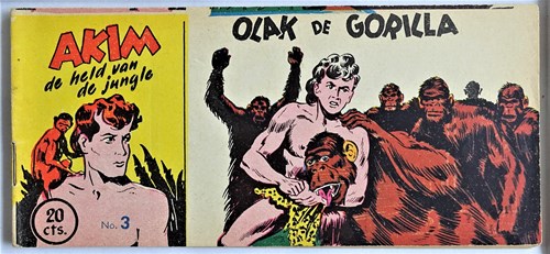Akim - Held van de jungle, de 3 - Olak de gorilla, Softcover (Walter Lehning)